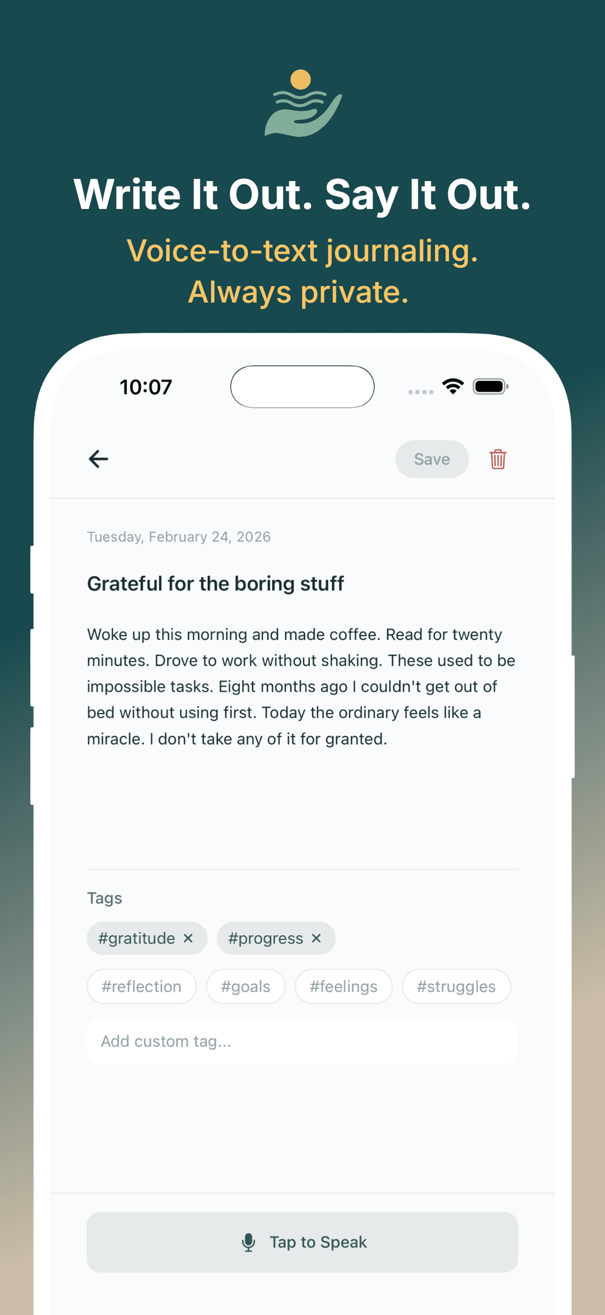 Private journal